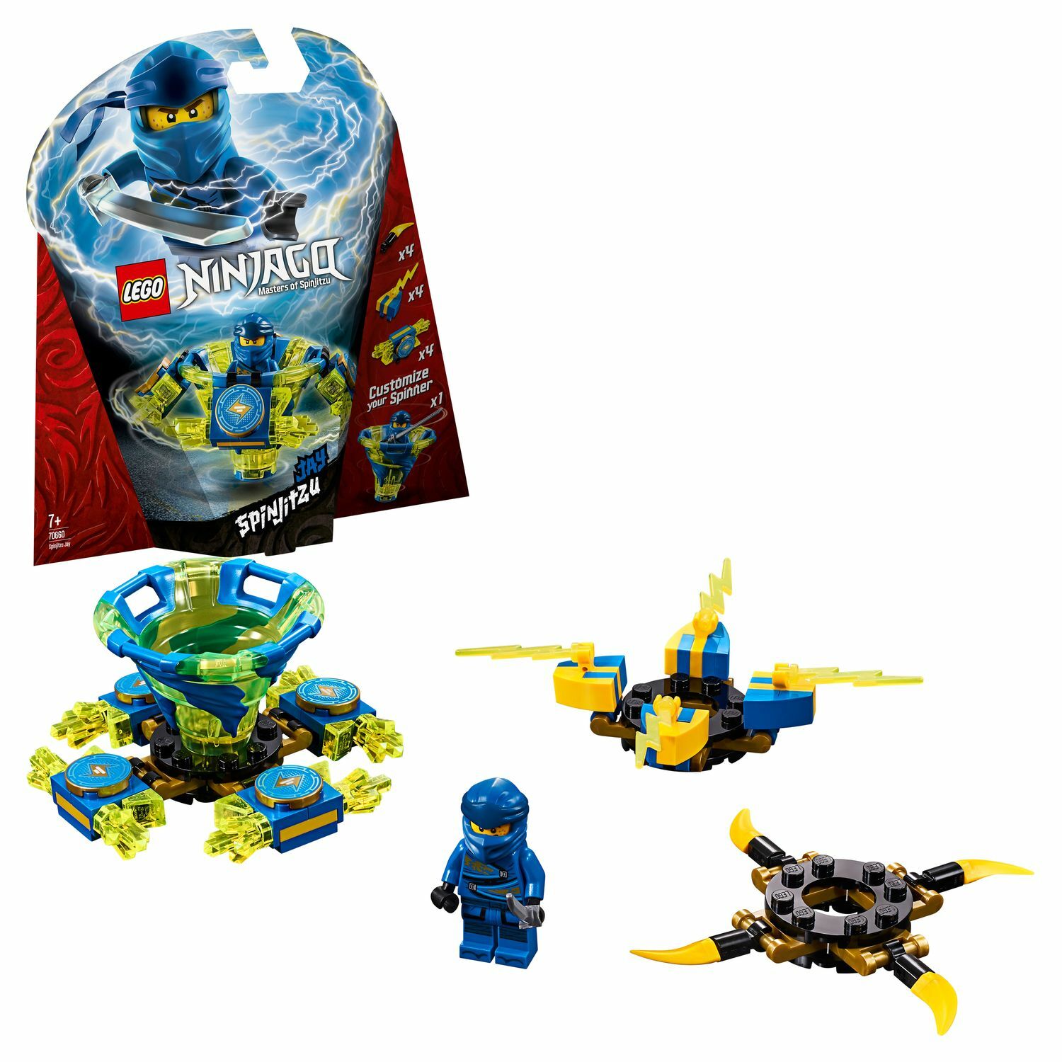 Конструктор LEGO Ninjago Джей мастер Кружитцу 70660 - фото 1