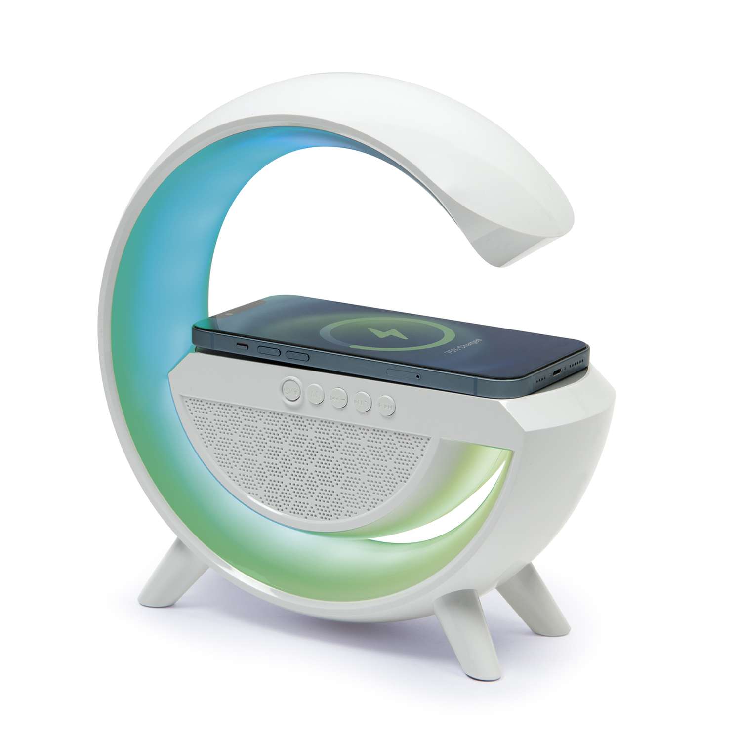 Светильник Attivio Bluetooth с зарядкой для телефона L23506 - фото 1