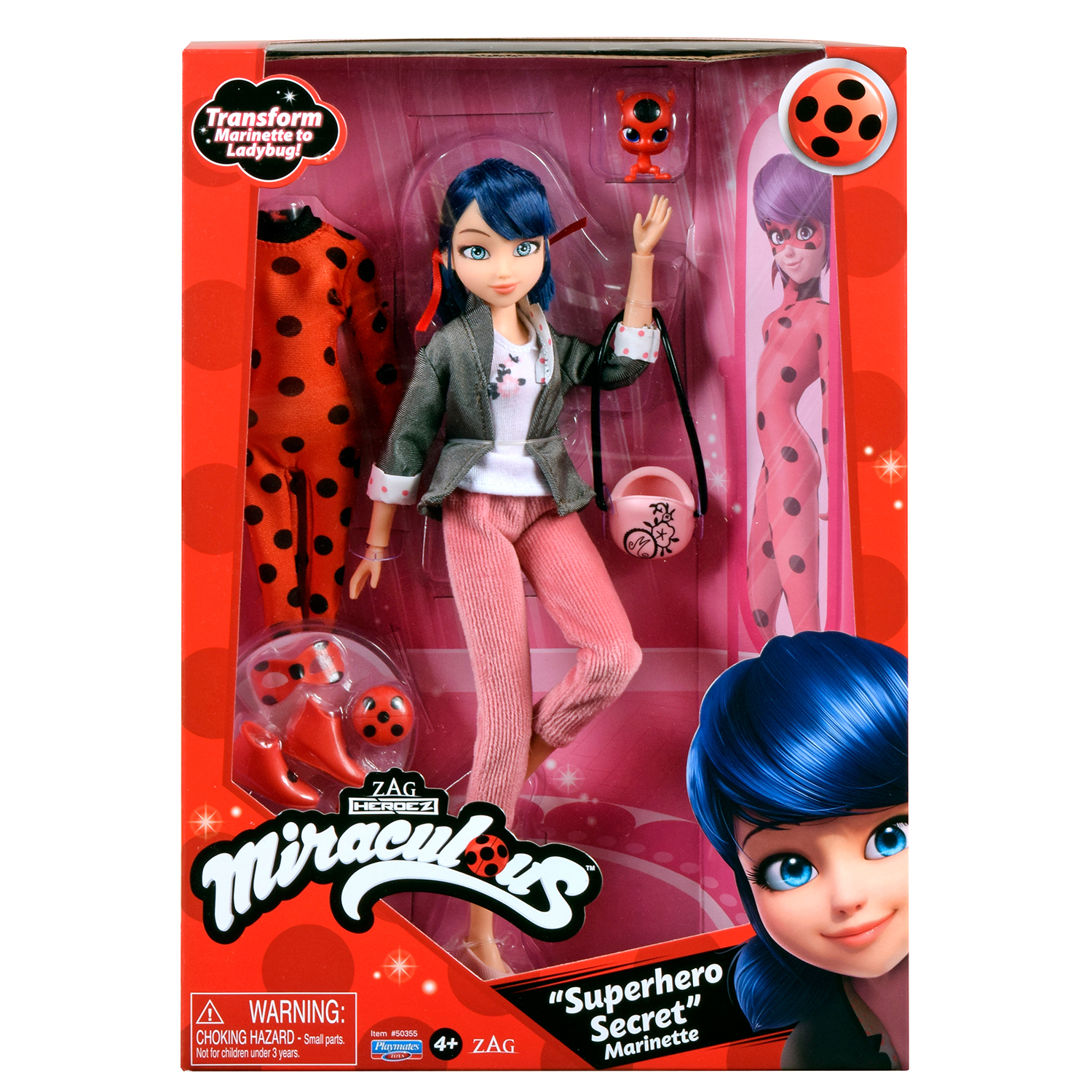 Набор игровой Miraculous Тайный супергерой Маринет 50355 купить по цене  5099 ₽ в интернет-магазине Детский мир