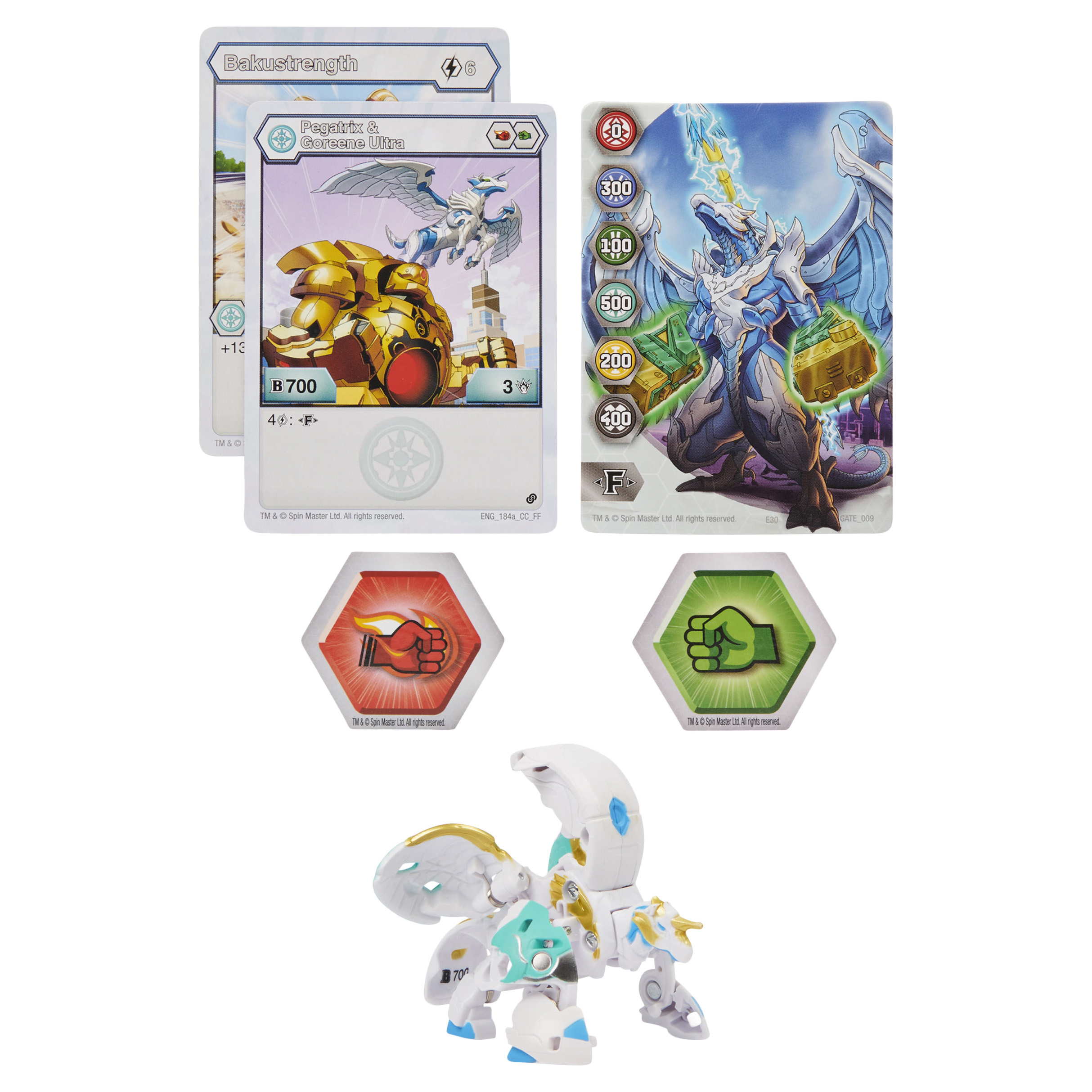 Фигурка-трансформер Bakugan S2 Ультра PegatrixGoreene 6055885/20124617 - фото 2