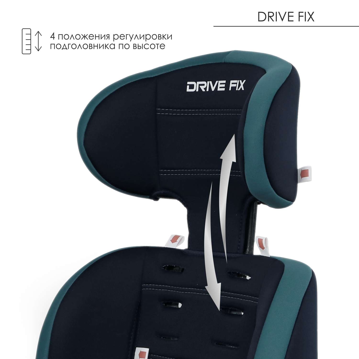 Автокресло Babyton Drive Fix Indigo-Aqua - фото 10