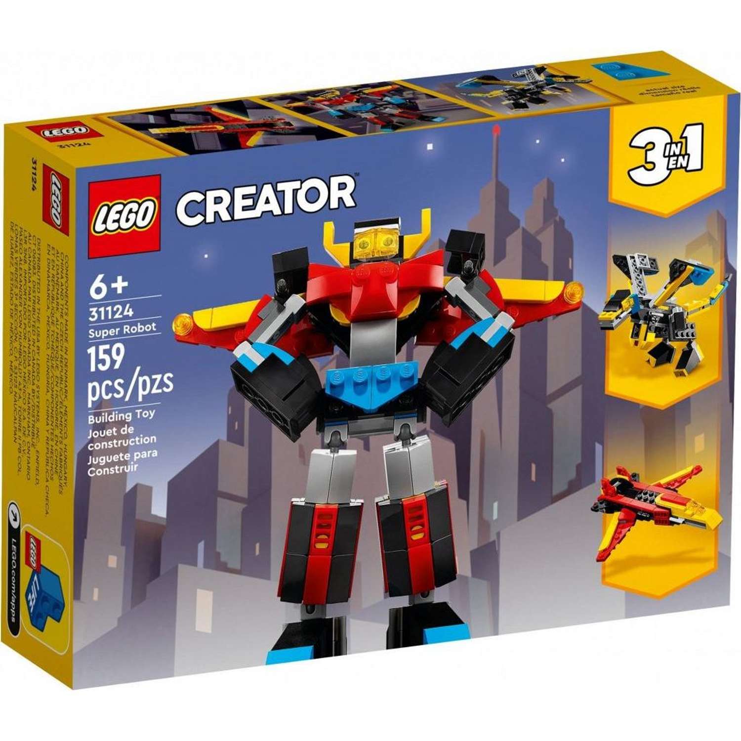 Конструктор LEGO Creator Суперробот 31124 - фото 1