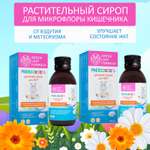 Детский сироп для кишечника Green Leaf Formula для детей от 3 лет пребиотик инулин 2 шт по 100 мл