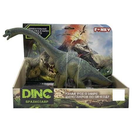 Фигурка Funky Toys Динозавр Брахиозавр Темно-зеленый FT2204126