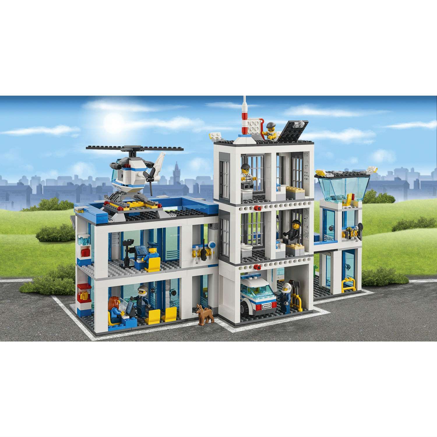 Конструктор LEGO City Police Полицейский участок (60047) - фото 6