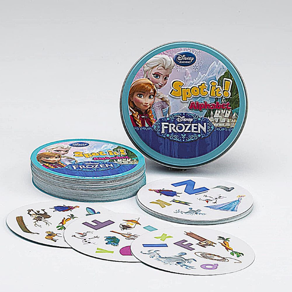 Настольная игра Дубль MagicStyle Spot It Frozen Ледяное сердце - фото 2