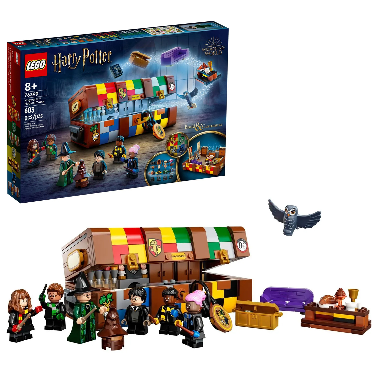 Конструктор детский LEGO Harry Potter волшебный чемодан 76399 купить по  цене 9836 ₽ в интернет-магазине Детский мир