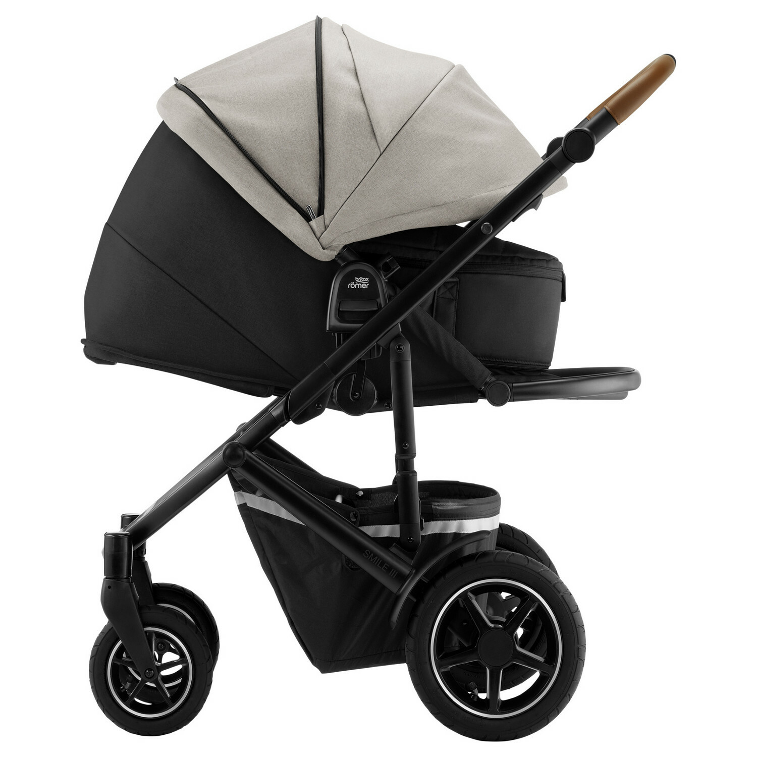 Коляска 2в1 Britax Roemer Smile III Pure Beige-Black - фото 9