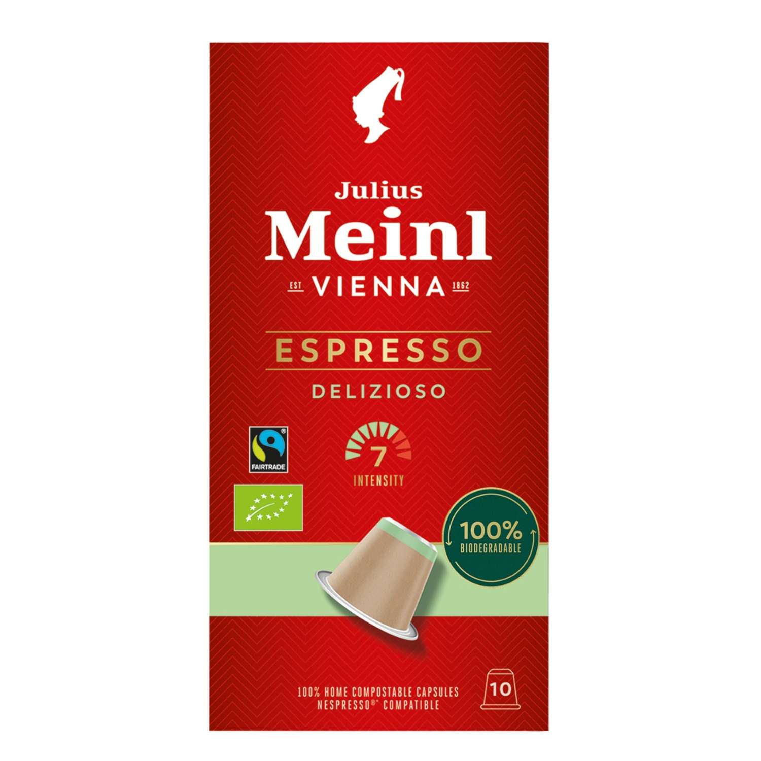 Кофе в капсулах Julius Meinl Делизиозо био система Nespresso Неспрессо 10 шт - фото 3