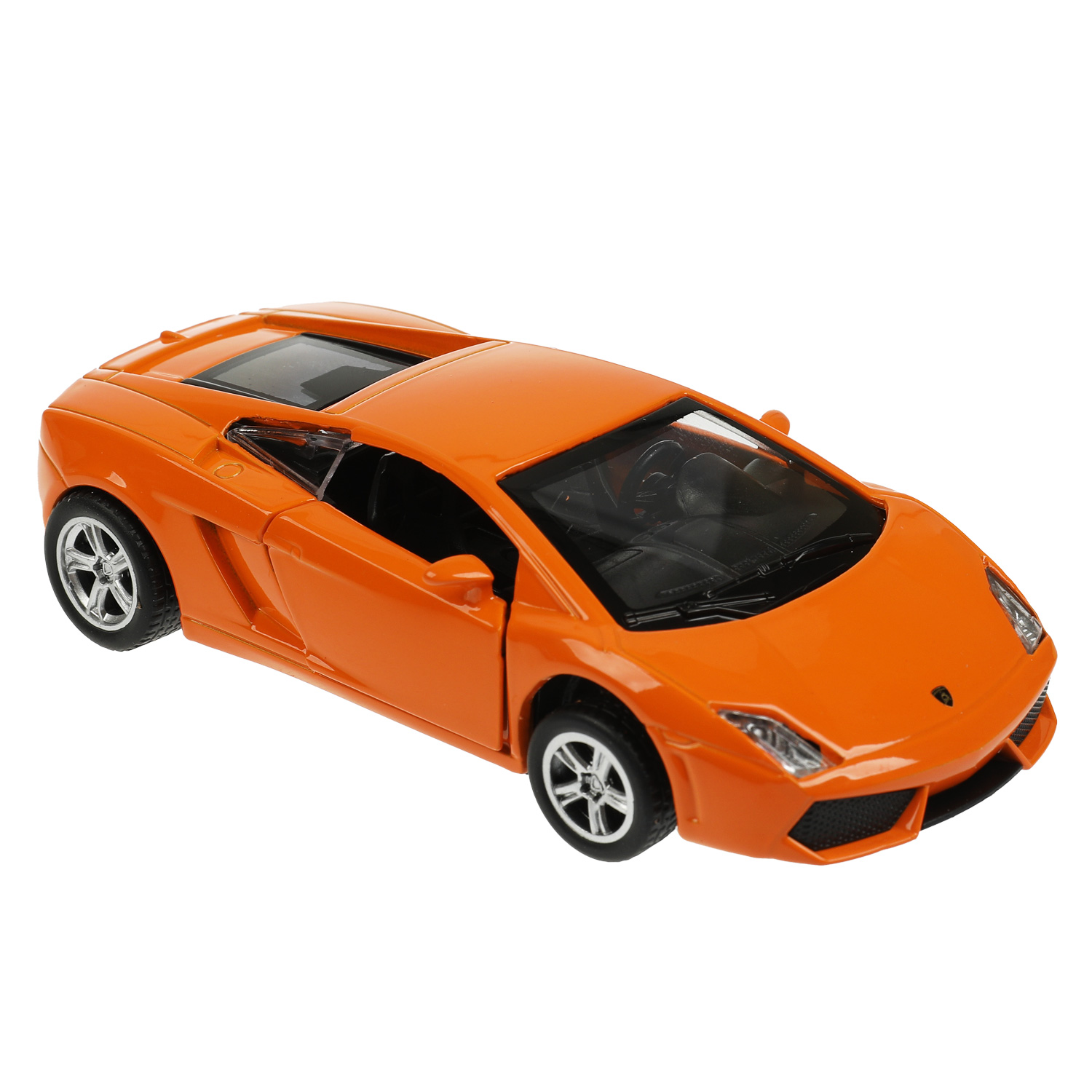 Машина металлическая ТЕХНОПАРК Lamborghini gallardo lp560-4 11 см  открывающиеся двери инерционный механизм