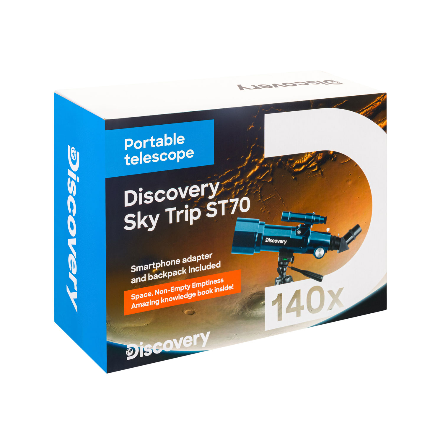 Телескоп DISCOVERY Sky Trip ST70 с книгой - фото 16