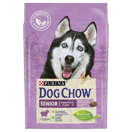 Корм для собак Dog Chow для пожилых с ягненком сухой 2.5 кг