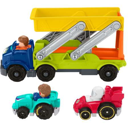 Набор подарочный Fisher Price Little People Спуск с рампы HBX23