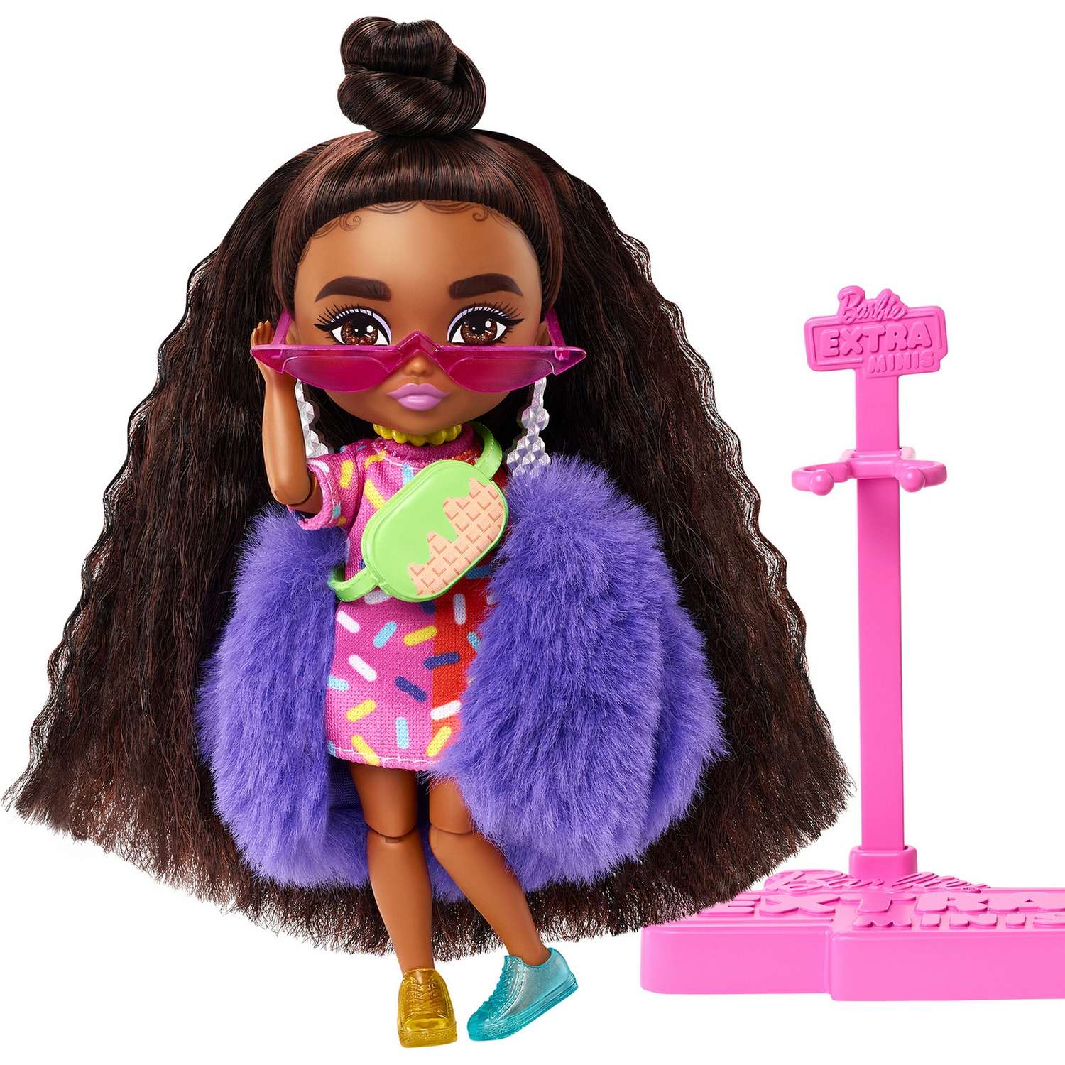 Кукла Barbie Экстра Минис 1 HGP63 HGP62 - фото 6