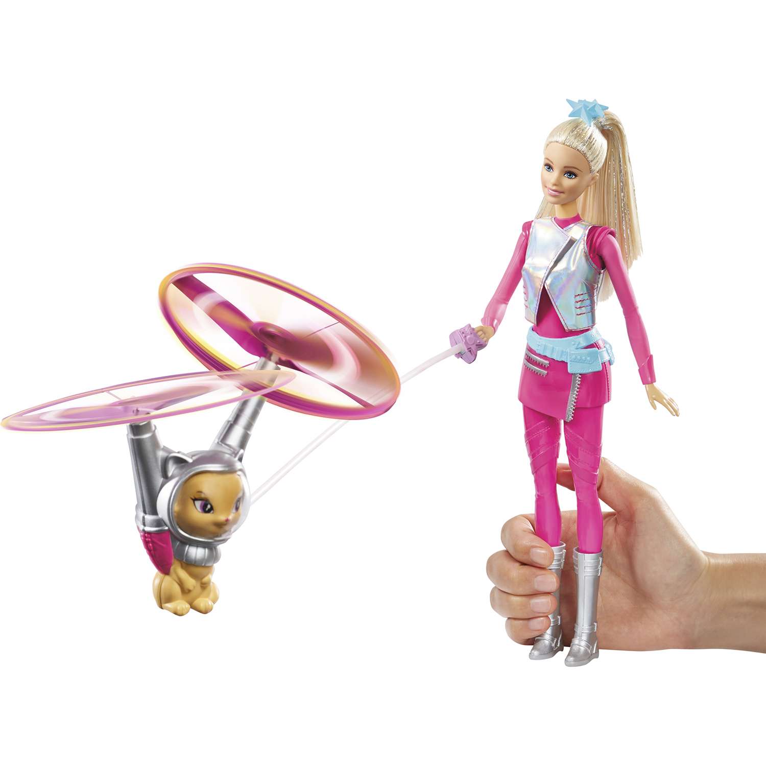 Кукла Barbie с летающим котом DWD24 - фото 6