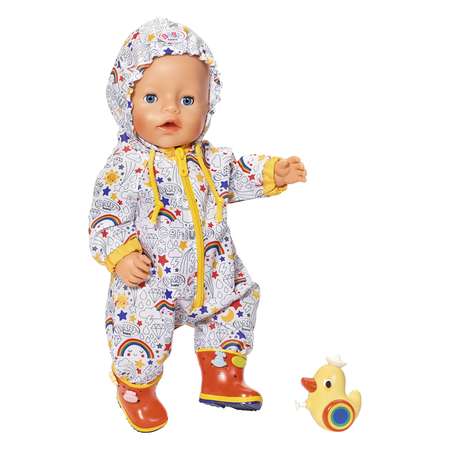 Одежда для кукол Zapf Creation Baby Born Делюкс Осенний комбинезон +сапоги 826-935
