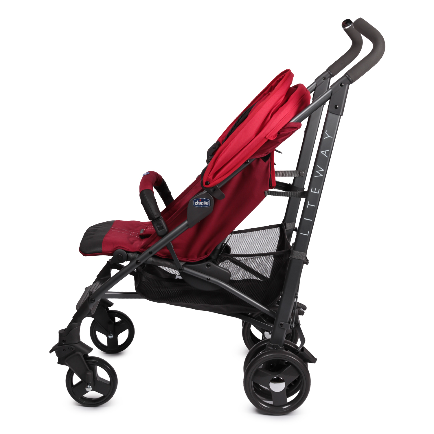 Коляска-трость Chicco Lite Way Red - фото 7