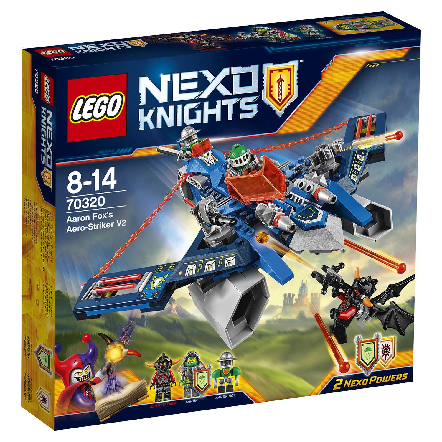 Конструктор LEGO Nexo Knights Аэро-арбалет Аарона (70320) - фото 2