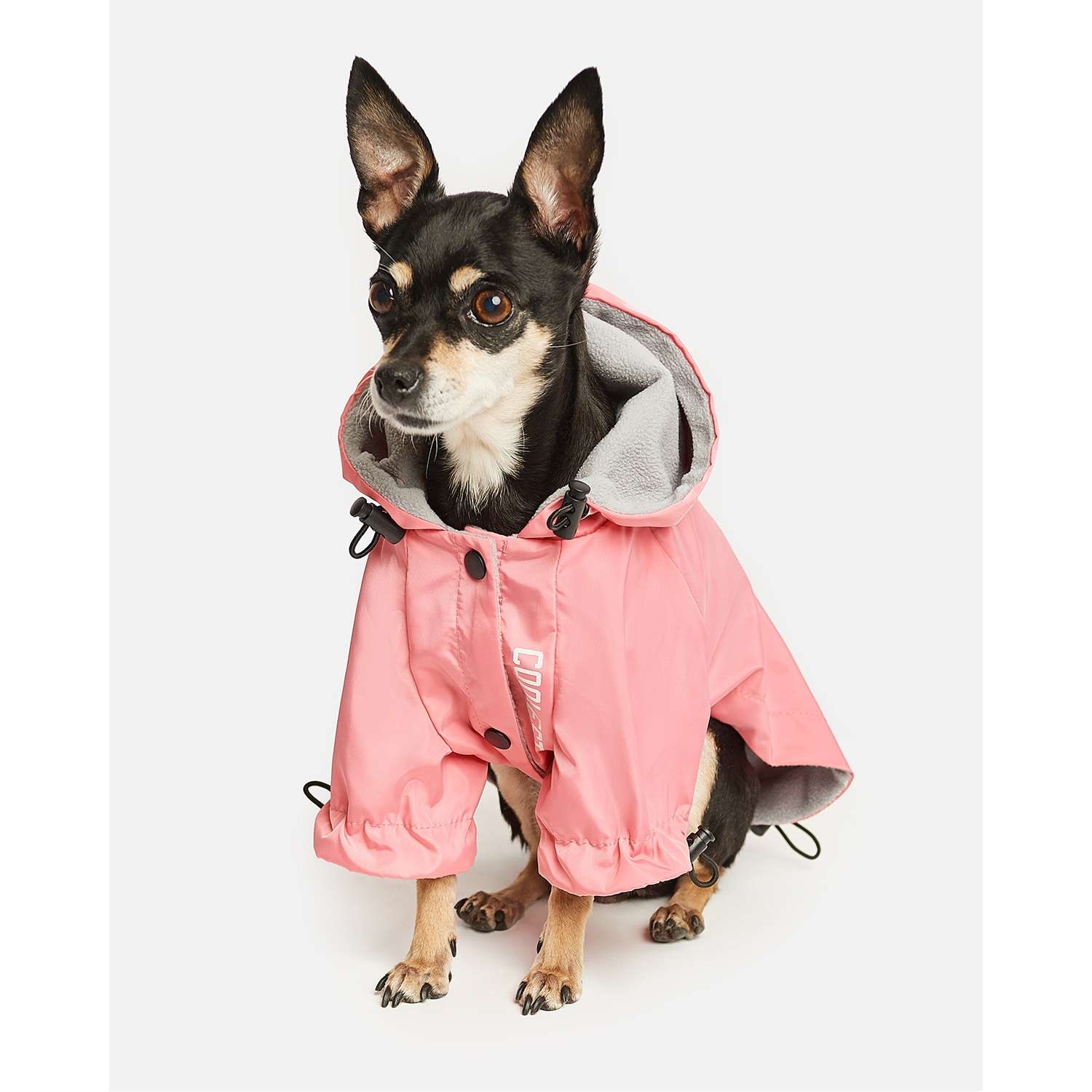 Куртка для собак Zoozavr розовая 25 - фото 1