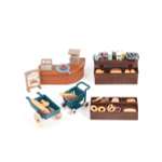 Игровой набор SHARKTOYS Игрушечная мебель и аксессуары для магазина Пекарня