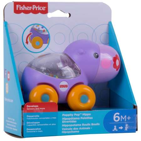 Каталка Fisher Price Бегемотик BGX30