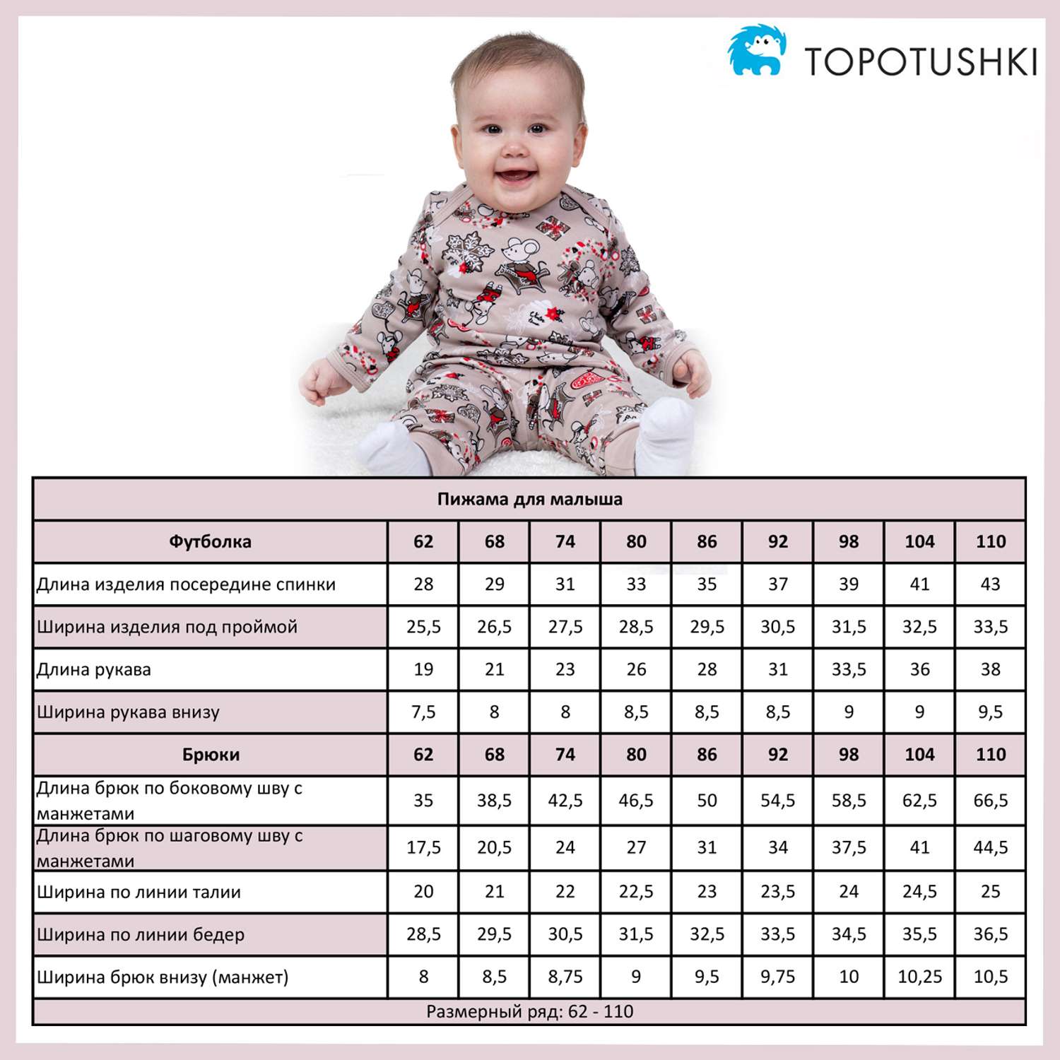 Пижама TOPOTUSHKI тн9085114ин - фото 2