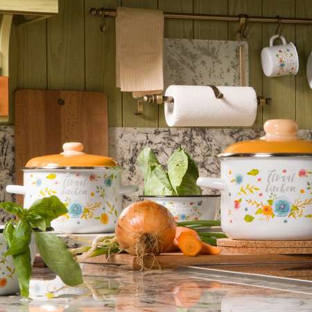 Кастрюля APPETITE Floral kitchen 2 л