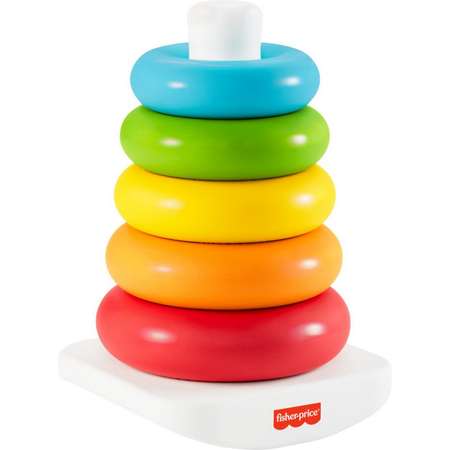 Игрушка Fisher Price пирамидка Складывай и толкай