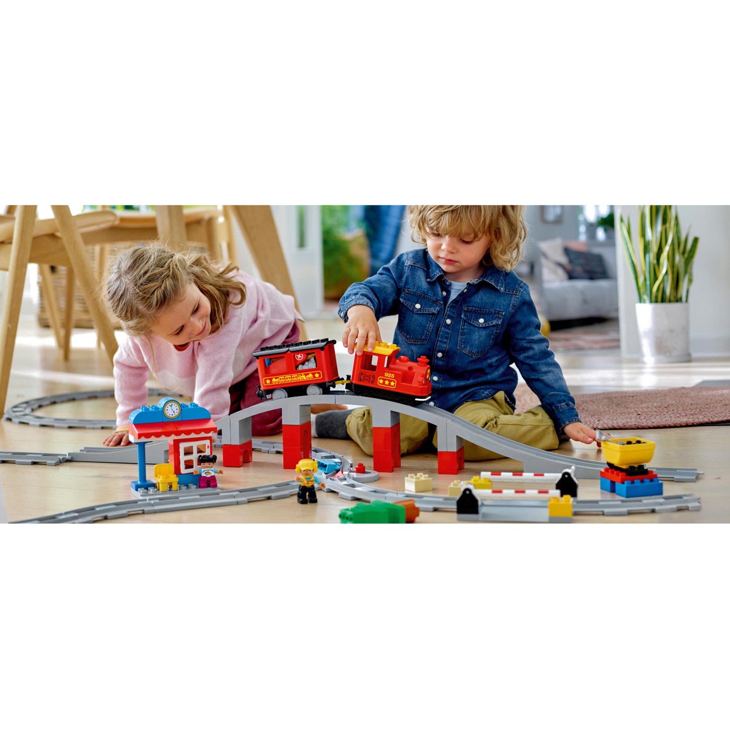 Lego duplo town tren online