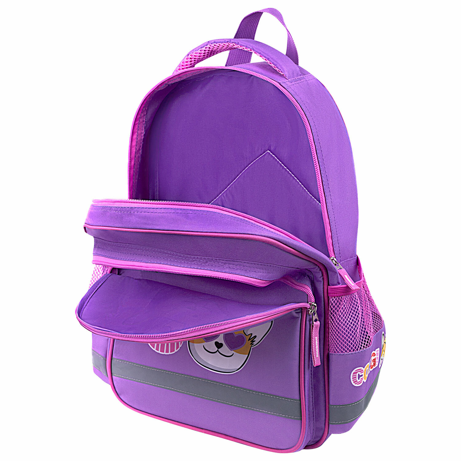 Рюкзак школьный Пифагор для девочки детский в 1 класс - фото 13