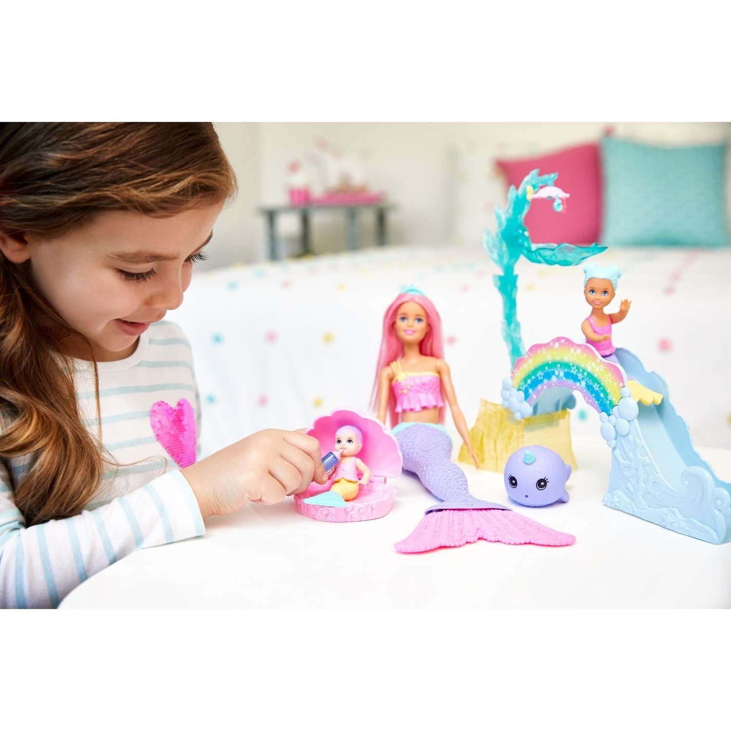 Набор игровой Barbie с маленькими русалочками FXT25 FXT25 - фото 22