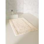 Коврик комнатный для ванной DeNASTIA 60x100 см 100% хлопок молочный M111324