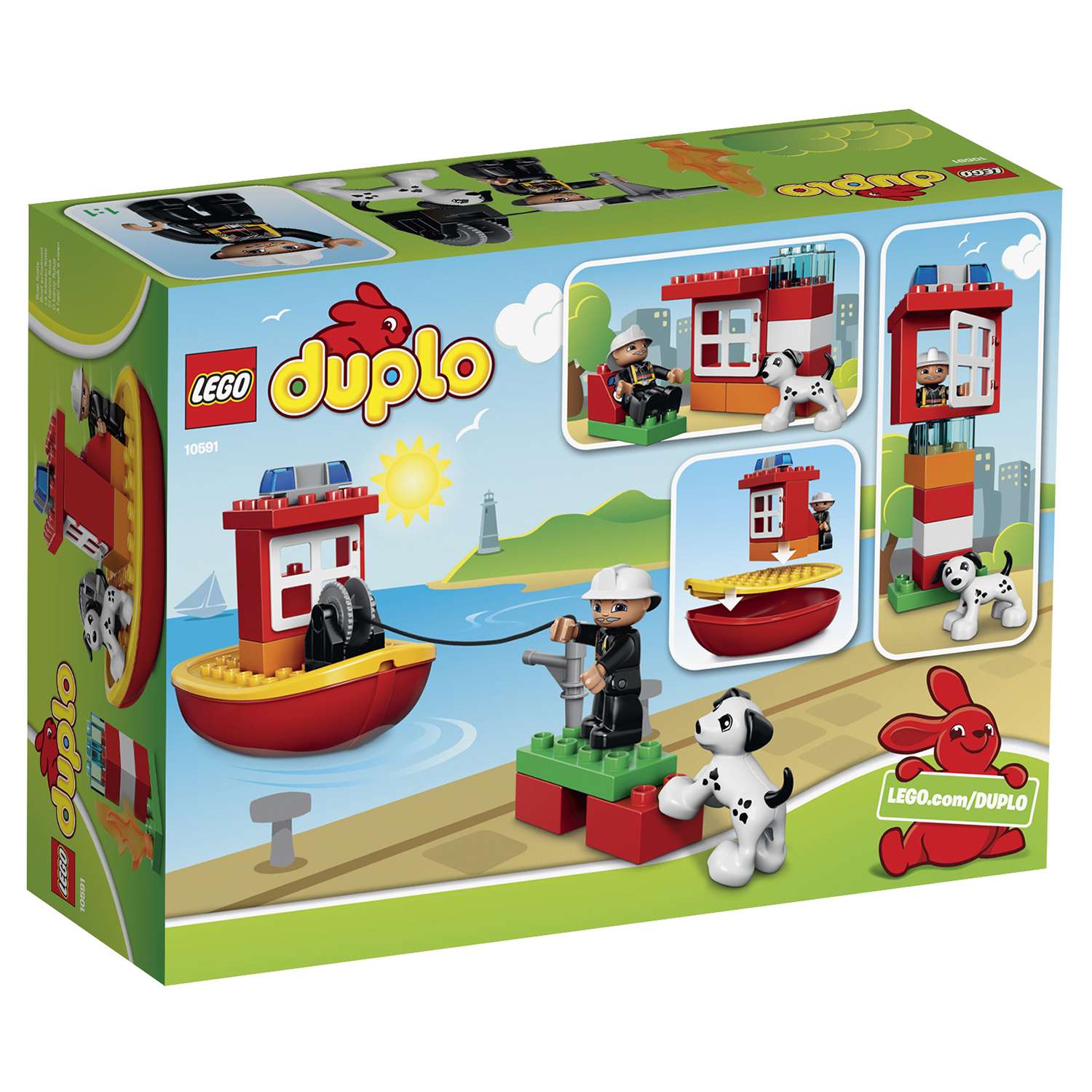 Конструктор LEGO DUPLO Town Пожарный катер (10591) - фото 3