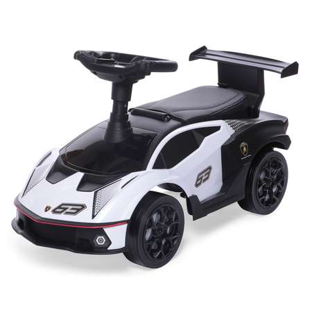 Каталка BabyCare Lamborghini белый