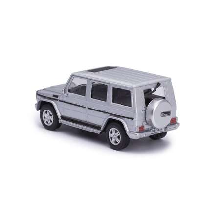 Мини-модель 1:43 CARARAMA Mercedes-Benz G-Class G500 металлическая серебристая