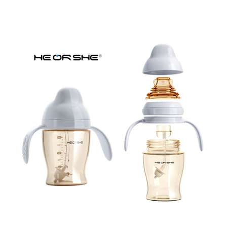 Поильник детский HEORSHE Dental-care Sippy Cup кружка непроливайка с антиколиковой соской от 6 месяцев 180 мл