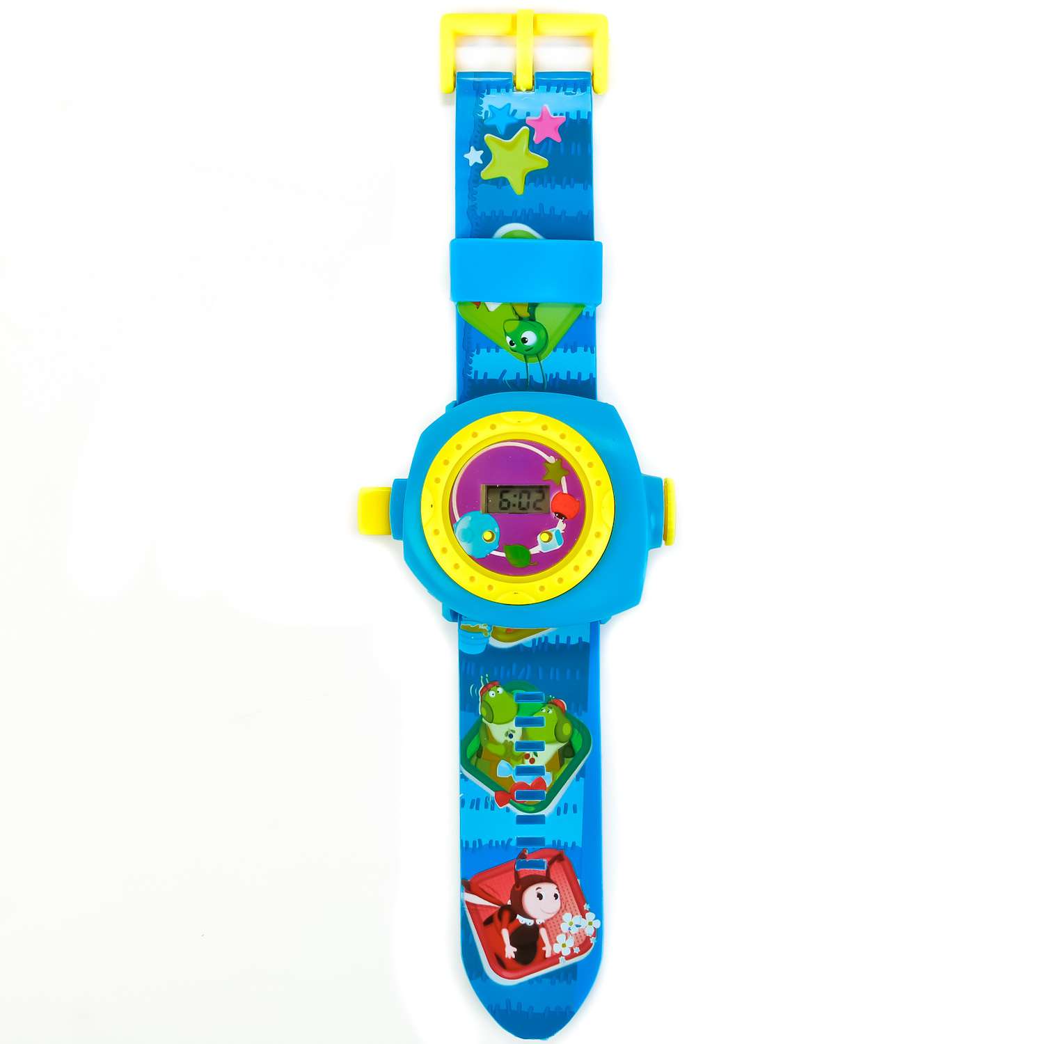 Игрушка часы УМка Лунтик с проекцией на блистере - фото 2