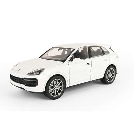 Машинка Welly 1:24 Porsche Cayenne Turbo белая