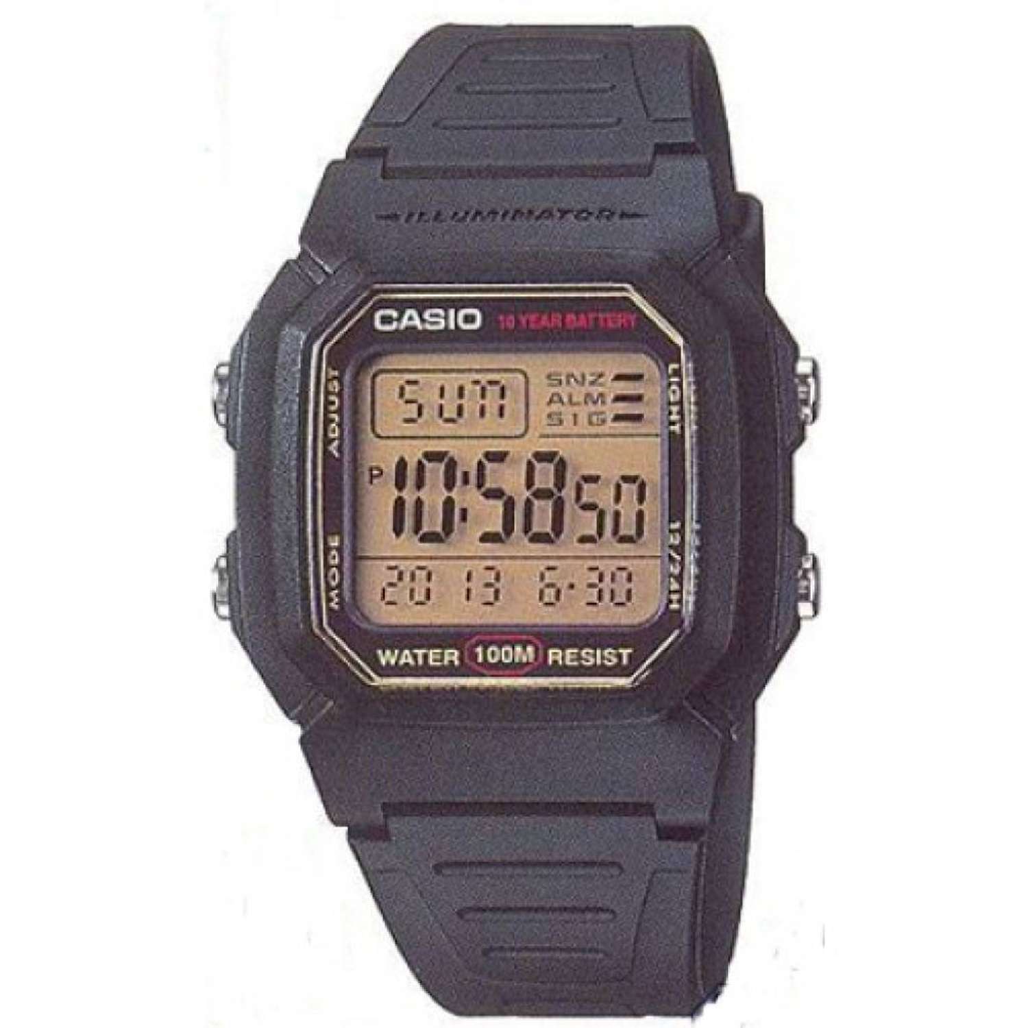 Наручные часы Casio W-800HG-9A - фото 1