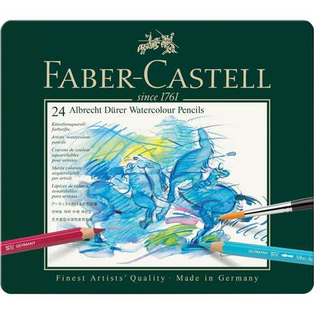 Карандаши акварельные Faber Castell художественные Albrecht Dürer 24 цвета