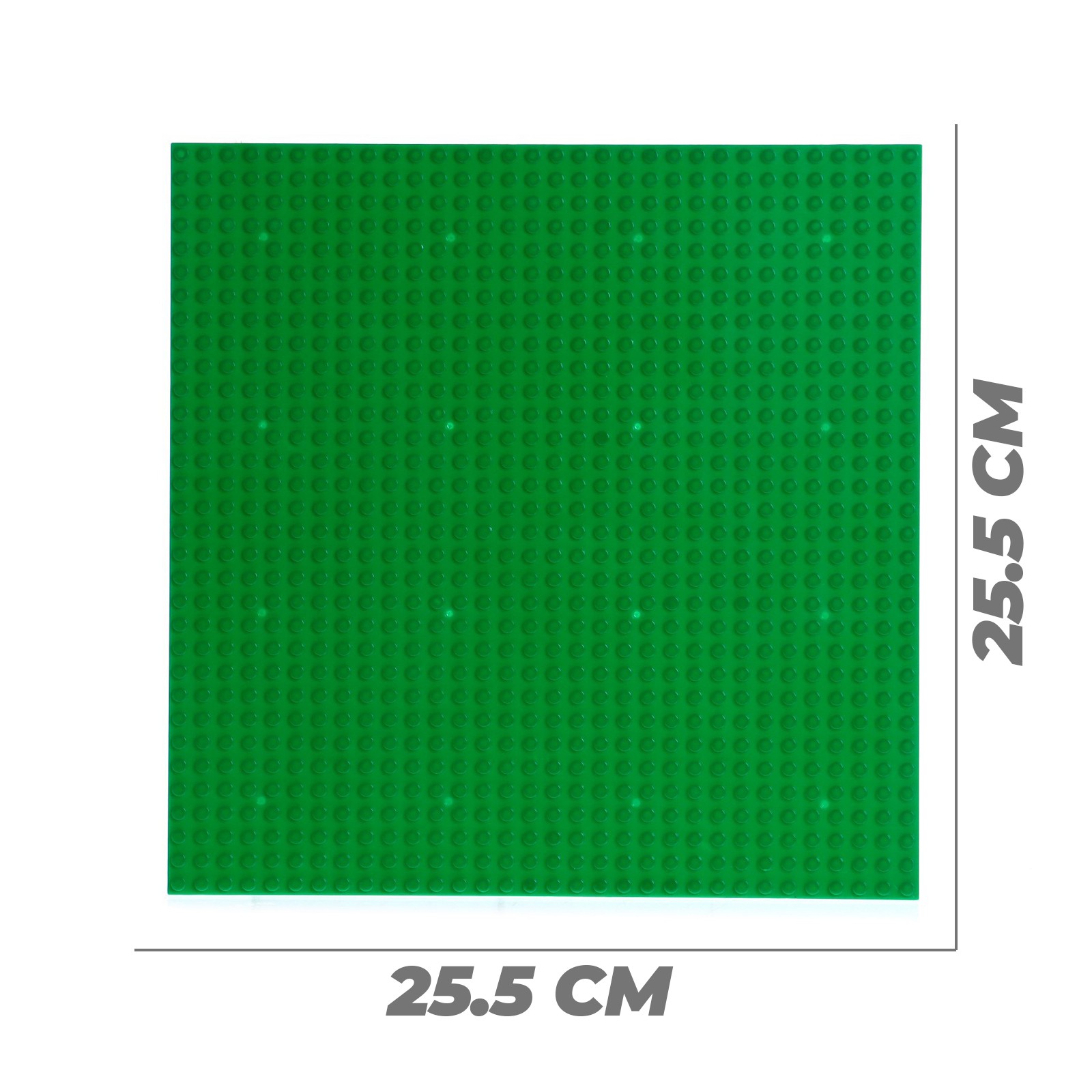 Пластина-основание Sima-Land для конструктора 25.5 × 25.5 см цвет зелёный - фото 2