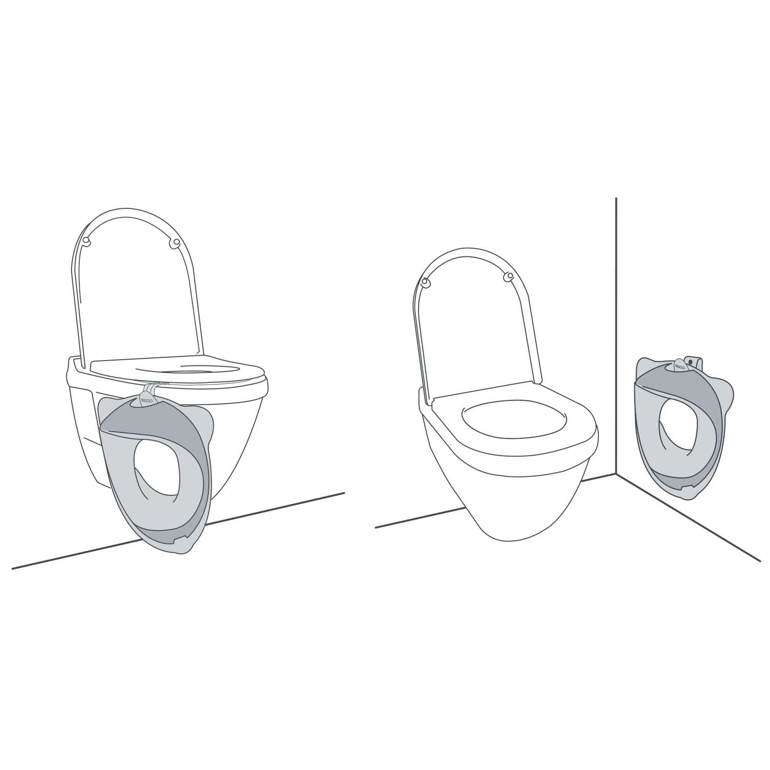 Сиденье для унитаза BEABA Toilet Trainer Seat Mineral - фото 3