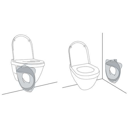 Сиденье для унитаза BEABA Toilet Trainer Seat Mineral