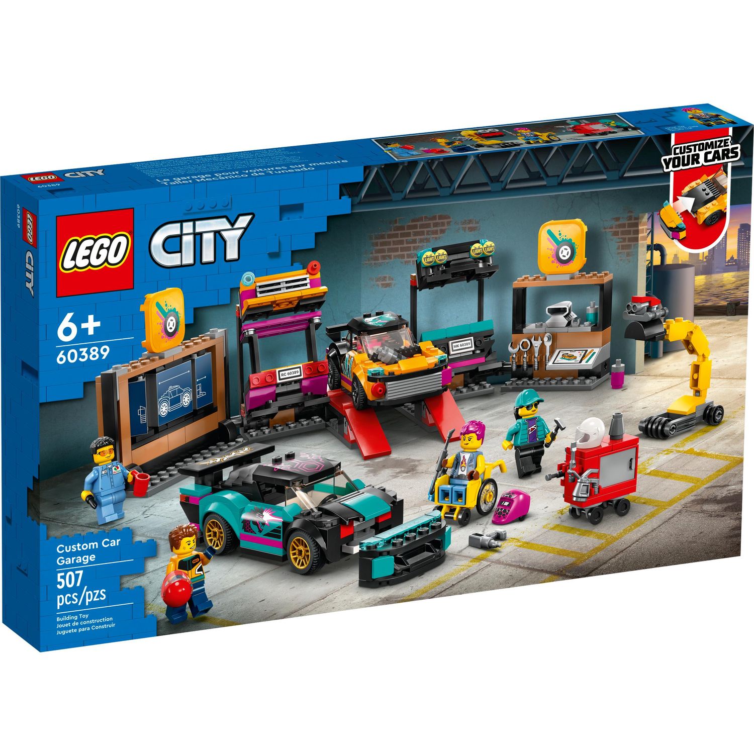 Конструктор LEGO City Автомобильная мастерская 60389