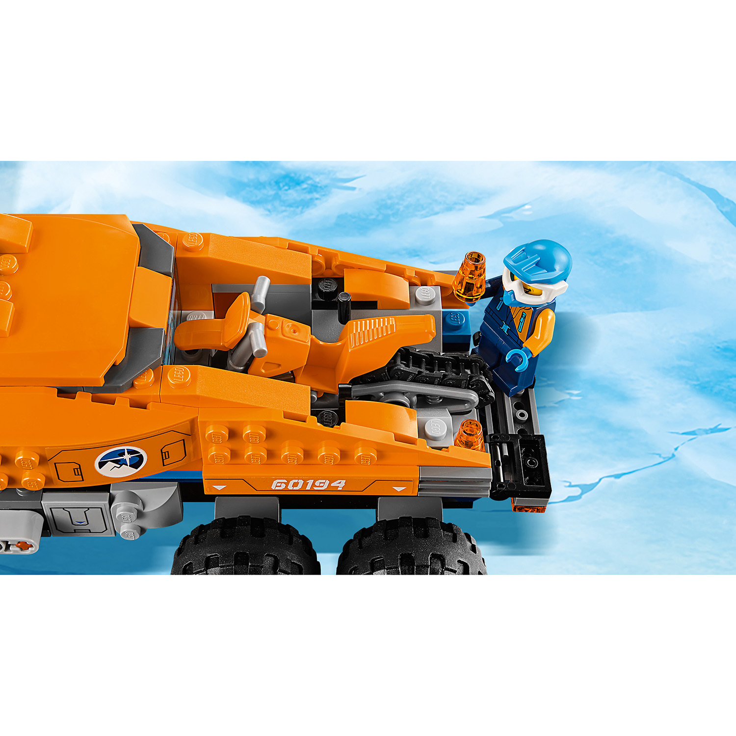 Конструктор LEGO City Arctic Expedition Грузовик ледовой разведки 60194 - фото 8