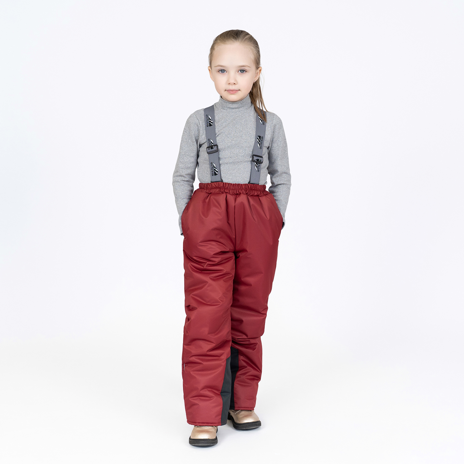 Брюки Arctic kids 10-026 бордо - фото 2