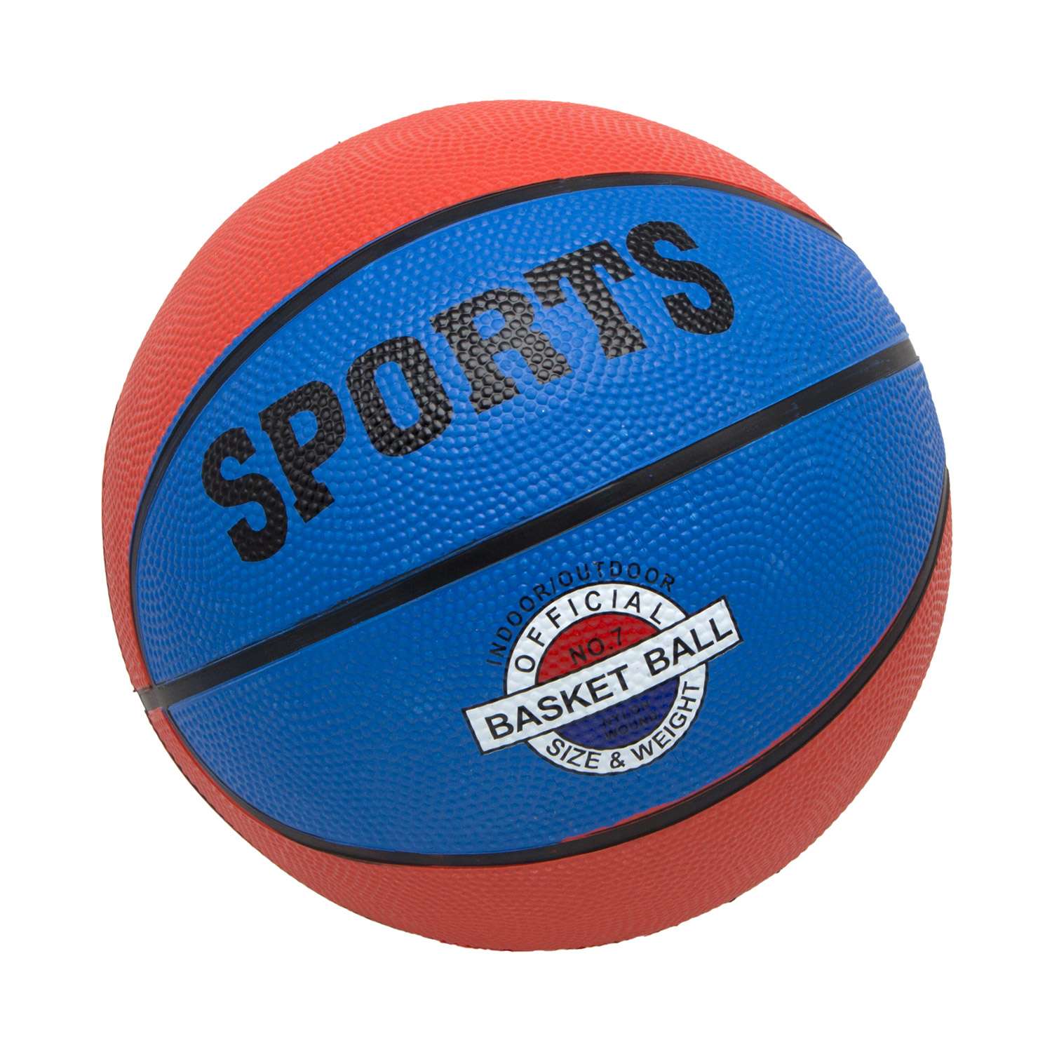 Мяч S+S баскетбольный №7 520 гр - фото 1