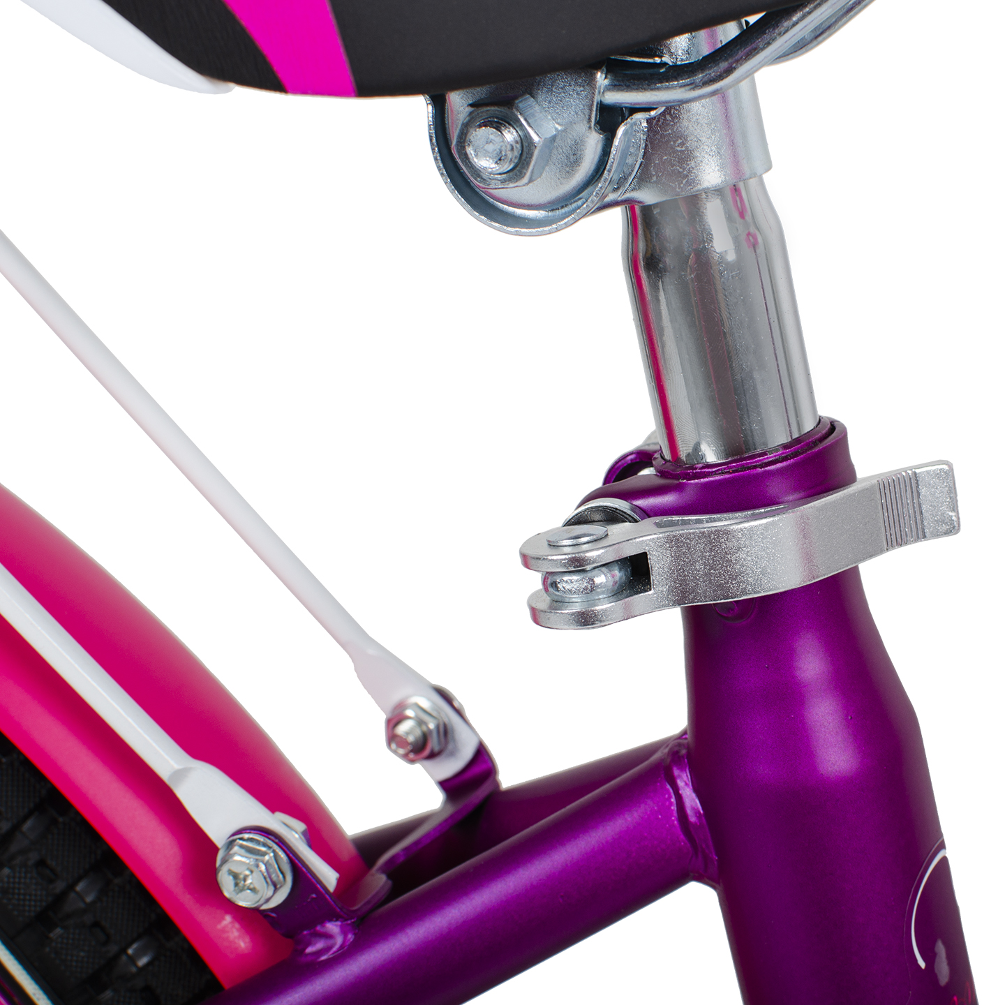 Велосипед NRG BIKES SWAN 20 violet-pink - фото 19