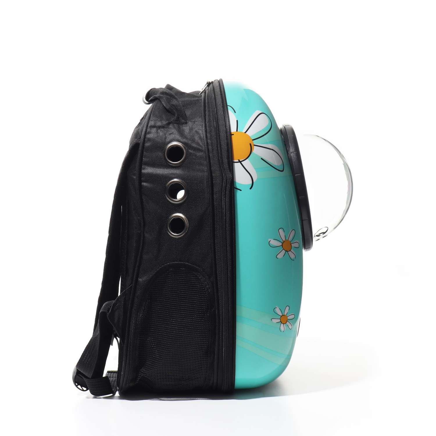 Рюкзак для переноски Пижон с окном для обзора «Ромашка» 32х26х44 см - фото 3
