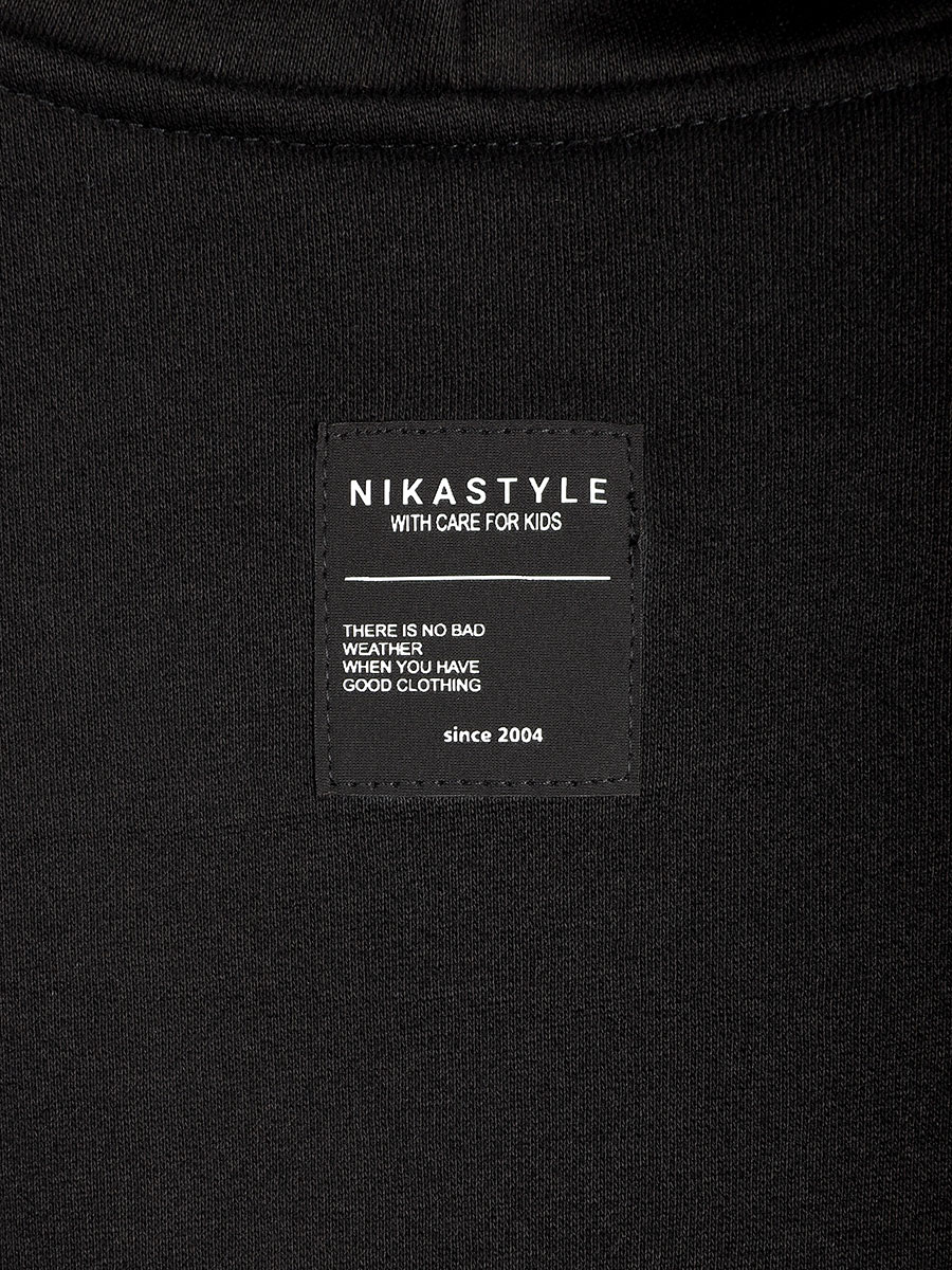 Костюм NIKASTYLE 7т20325 черный/серый меланж - фото 8